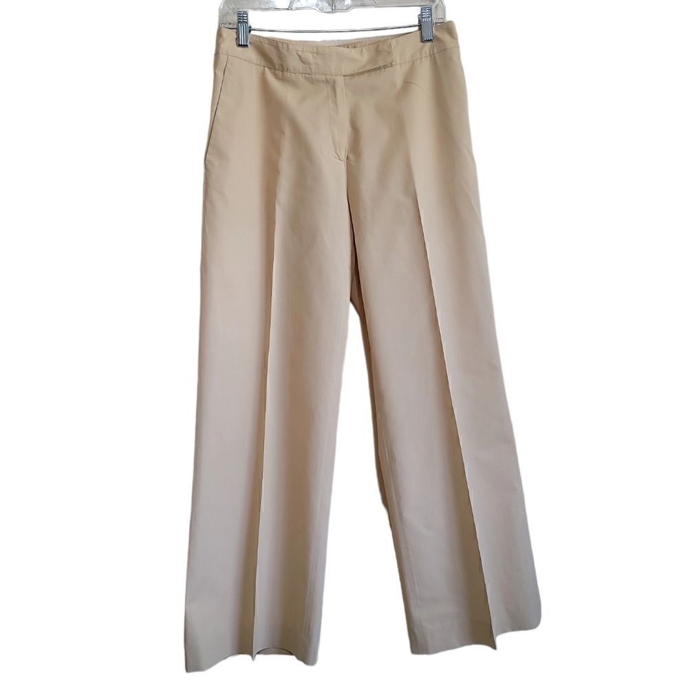 Ronit Zilkha Yellow Wideleg Dress Pants Sz 12